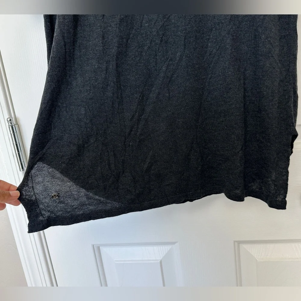 Lululemon Daya Knit Tee Women’s Heathered Black
